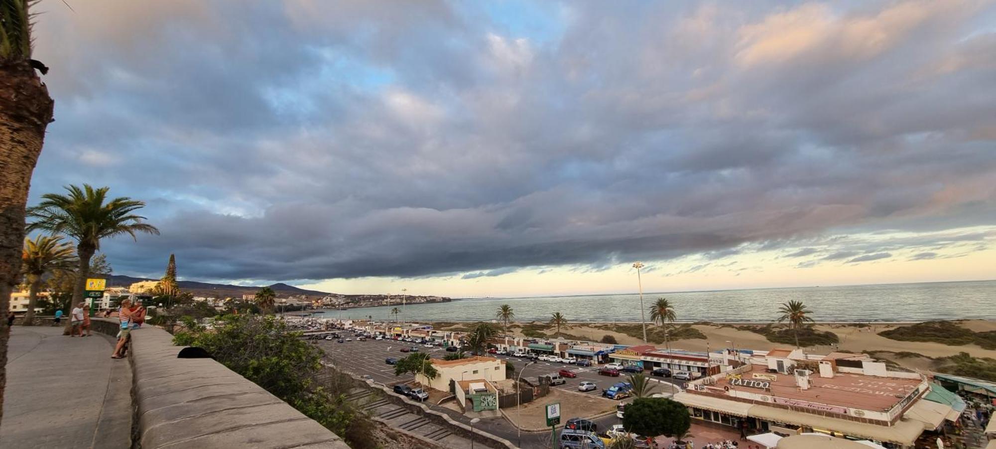Apartment With Sea View Close To Dunes Of Playa Del Ingles San Bartolome Bagian luar foto