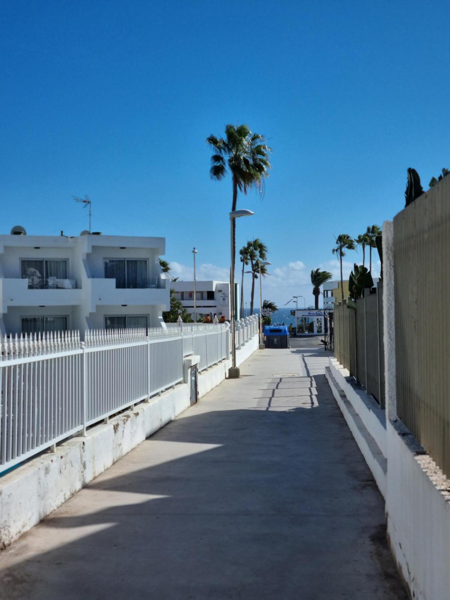 Apartment With Sea View Close To Dunes Of Playa Del Ingles San Bartolome Bagian luar foto