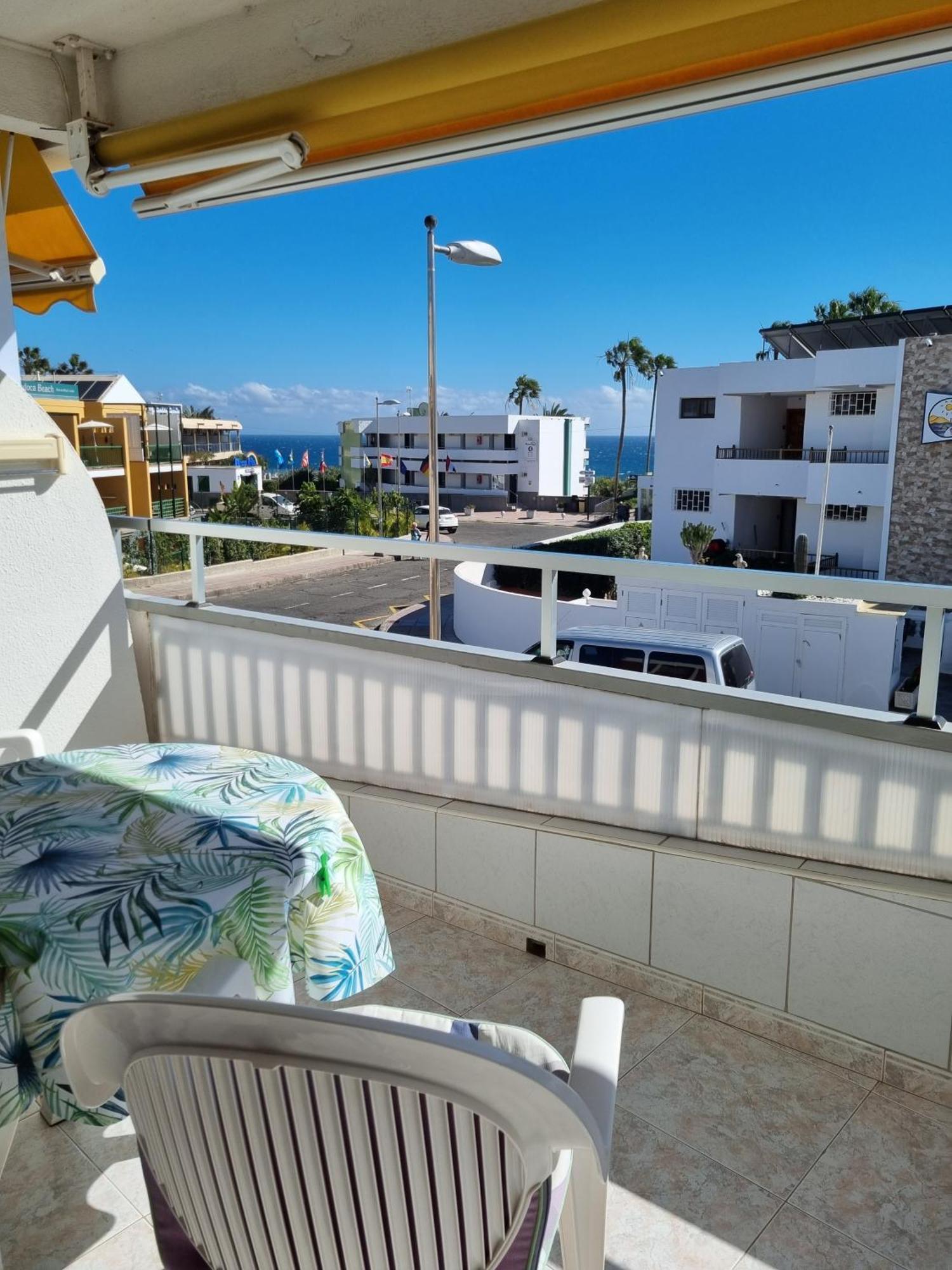 Apartment With Sea View Close To Dunes Of Playa Del Ingles San Bartolome Bagian luar foto